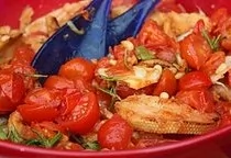 Warmer Tomatensalat nach Rainer Sass